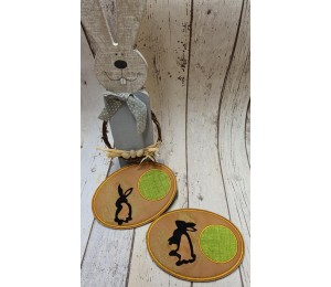 Stickdatei - Bunnies in the garden 1